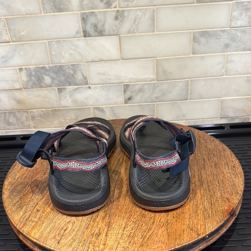 Chaco Men’s Z Cloud Tri-Navy Sandals - Picture 3 of 6